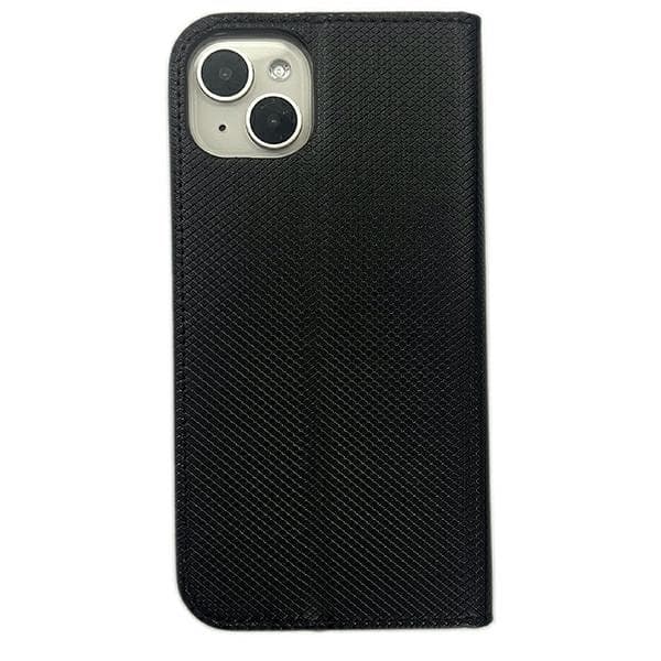 iPhone 15 Plånboksfodral Smart Magnet - Svart