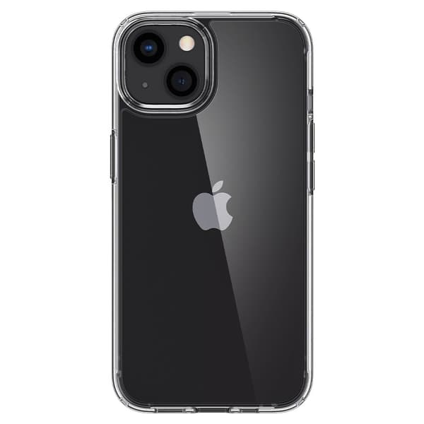 Spigen Ultra Hybrid -kännykkäkuori iPhone 13 - Crystal Clear Transparent