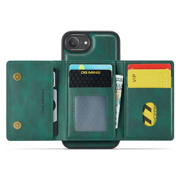 DG.MING M5 Series Mobilskal till iPhone 16e Detachable Grön