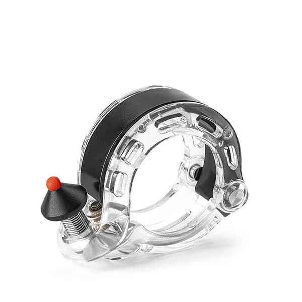 Rockbros Q-formet cykelur - gennemsigtig Transparent