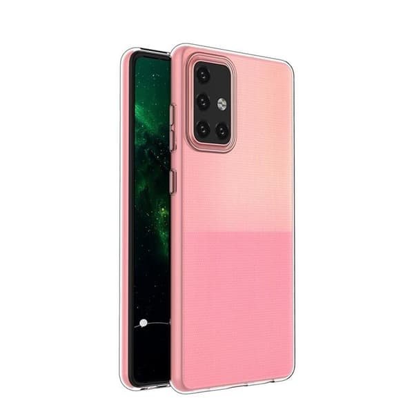 Ultra Clear Gel Skal Galaxy A72 4G - Läpinäkyvä Transparent