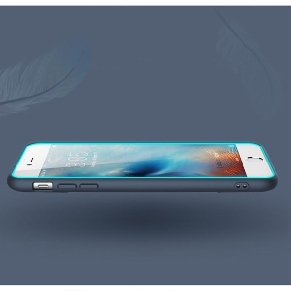 Rock-mobiilisuojus paikkalla Apple iPhone 7 Plus -puhelimelle - sininen Blue