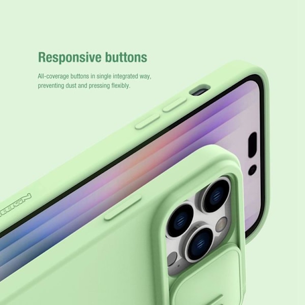 Nillkin iPhone 14 Pro Max Skal Magsafe Magnetic - Blå