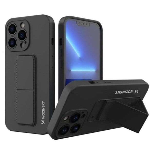 Wozinsky Kickstand Skal iPhone 13 Mini - Musta Black
