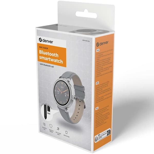 Denver SmartWatch Bluetooth (SWC-342GR) - Gr Grå