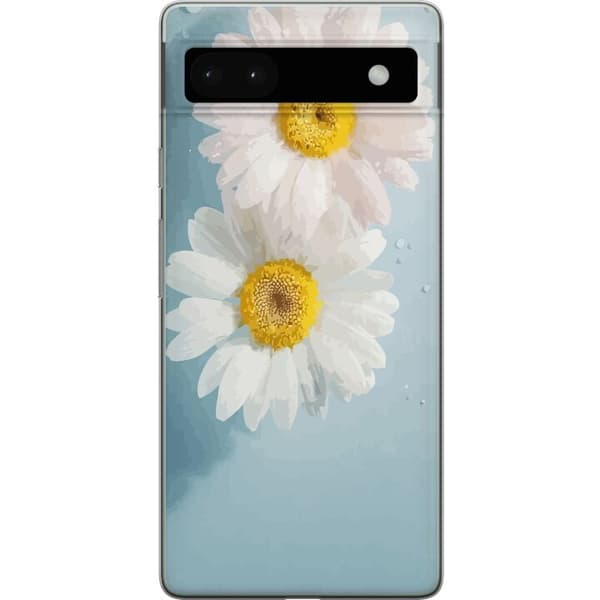 Cover til Google Pixel 6a med sommerblomster