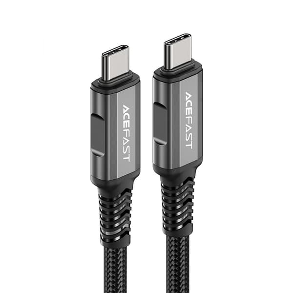 Acefast USB-C til USB-C Kabel 1m PD240W - Sort Black