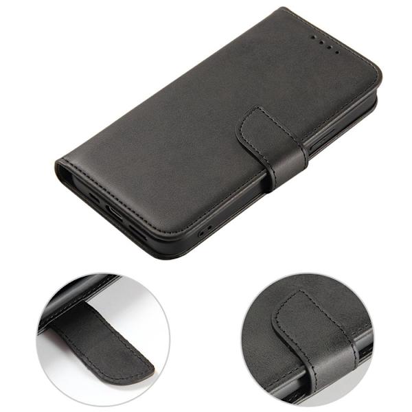 Google Pixel 8 Pro Plånboksfodral Magnet Flap - Musta Black