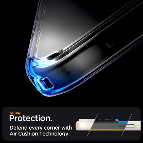Spigen telefontaske til iPhone 16 Pro Max MagSafe Ultra Hybrid - Frost Titanium Grå
