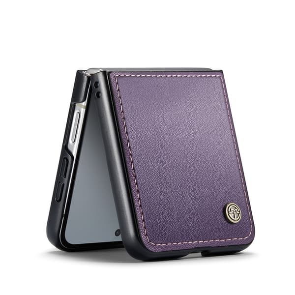 CASEME Mobilskal till Galaxy Z Flip 7 FE RFID Blocking Glossy 023 Lila