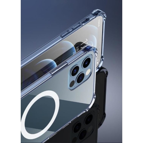 BOOM - Shockproof Magsafe Cover iPhone 11 Pro Max - Gennemsigtig