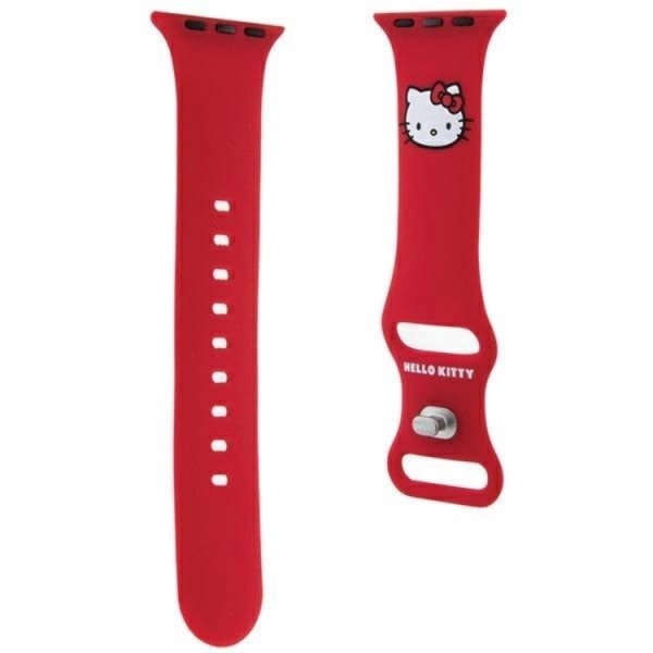 Hello Kitty Apple Watch (38/40/41 mm) Armbånd Kitty Head - Rød