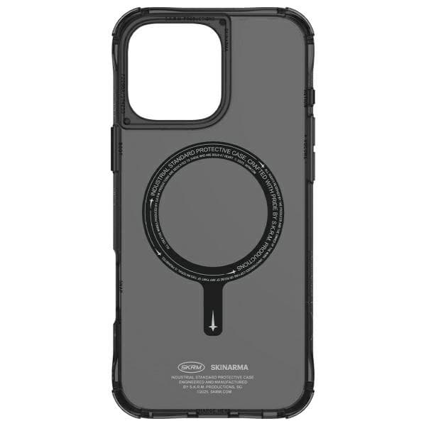 Skinarma Telefontaske til iPhone 16 Pro MagSafe Saido - Sort Svart