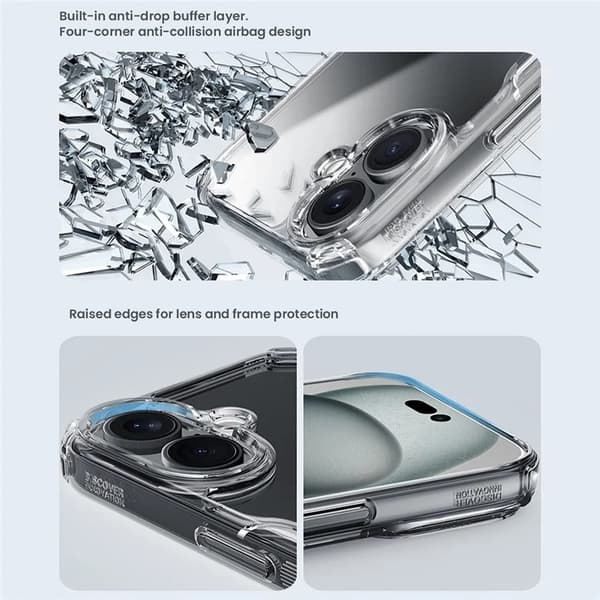 Nillkin Mobilskal till iPhone 16 Ultra Clear - Transparent Transparent
