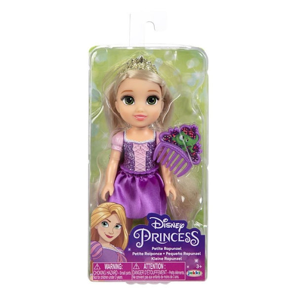 DISNEY Docka Petite Doll w/ Comb Rapunzel 15cm