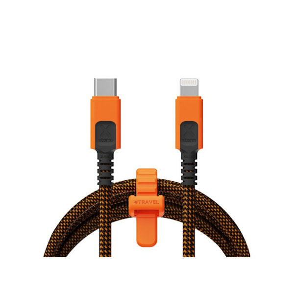 Xtorm Xtreme USB-C / Lightning kabel MFI 1.5m Svart