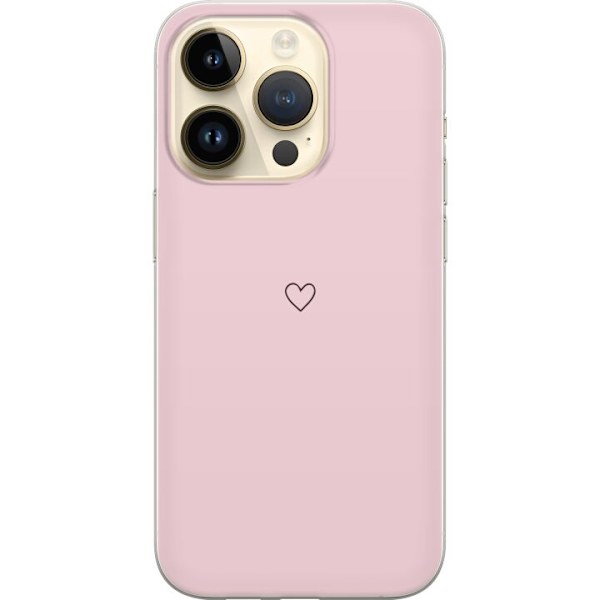Mobilskal till Apple iPhone 15 Pro med Litet Hjärta