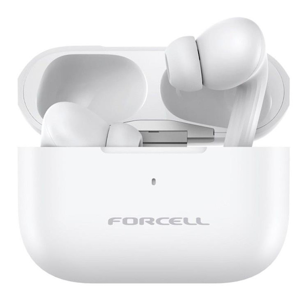 Forcell Trådlösa In-Ear Hörlurar TWS F-Audio - Vit