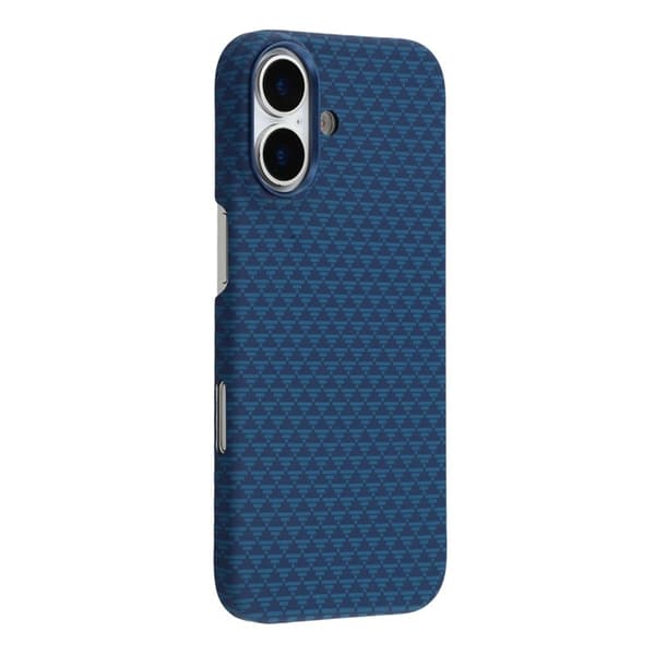 Mobilskal till iPhone 17 MagSafe Carbon Fiber - Blå Blå