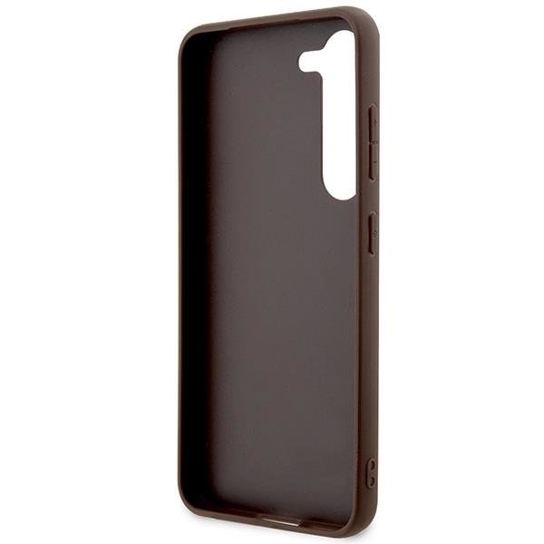 Guess Mobilskal till Galaxy S24 Plus Big Metall Logo - Brun Brun