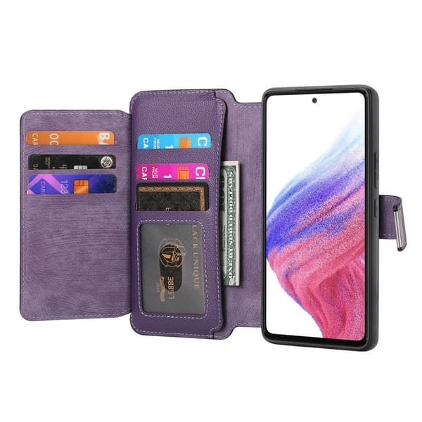 CASENEO Google Pixel 9a Plånboksfodral MW-02 Konstläder - Lila