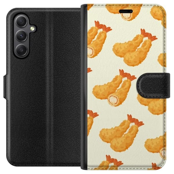 Plånboksfodral till Samsung Galaxy A24 4G med Räkor