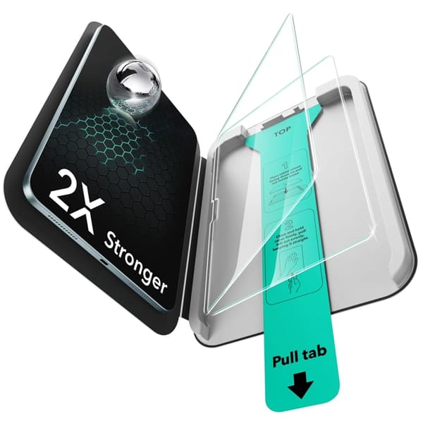 ESR [2-Pack] iPad Pro 13" Härdat Glas Skärmskydd Transparent