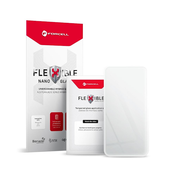 Forcell Galaxy S21 FE Skärmskydd av Flexibelt Glas