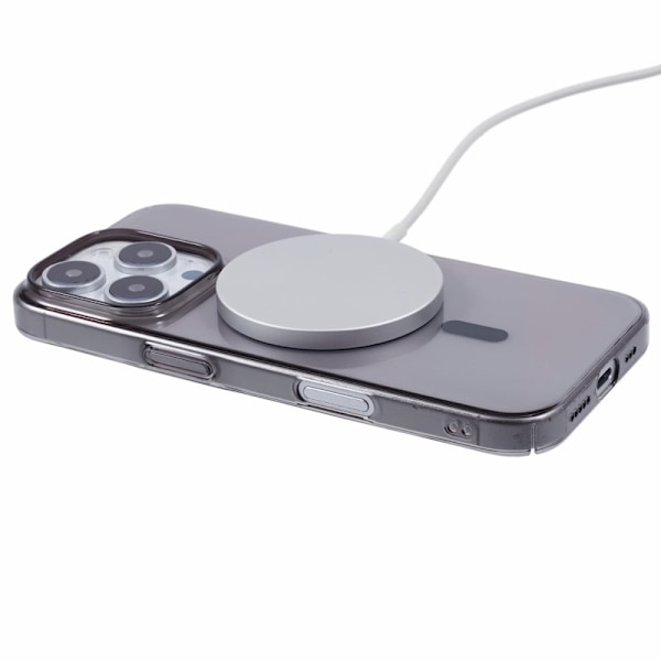 X-LEVEL Mobilskal till iPhone 16 Pro Transparent Bakside Svart