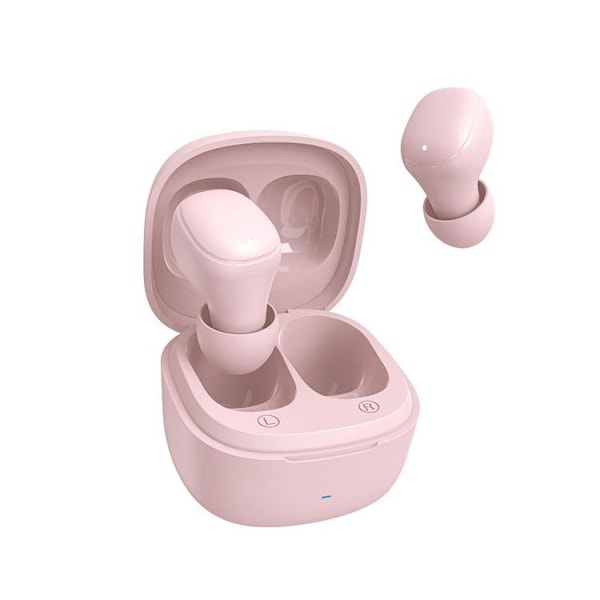 Blue Star Trådlösa In-Ear Hörlurar TWS Mini A19 - Rosa Rosa