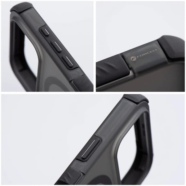 Forcell Mobilskal Magsafe För iPhone 17 Pro BumperX - Svart