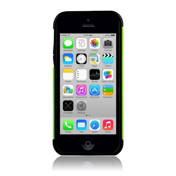 ITSkins Evolution Skal till Apple iPhone 5C (Grön) + Skärmskydd Grön