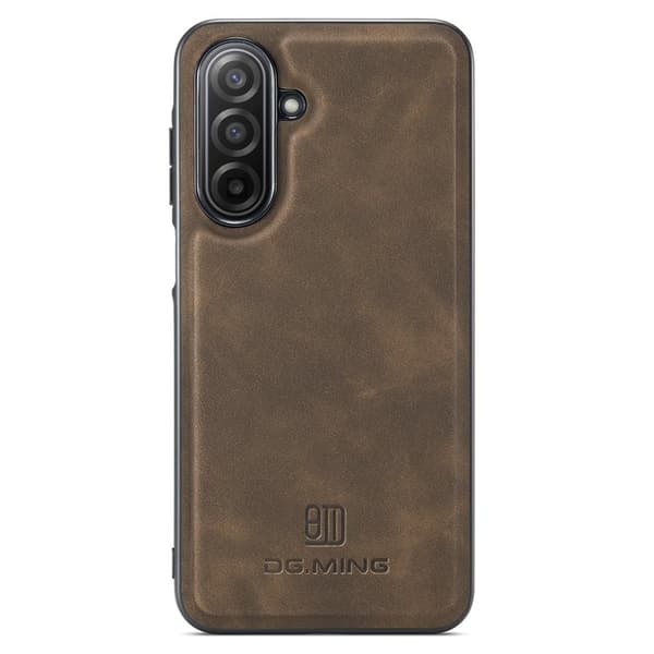 DG.MING Mobilskal till Samsung Galaxy A17 5G PU Läder Brun