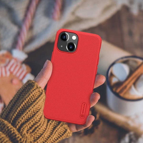 Nillkin Super Frosted Shield Pro Cover iPhone 13 Mini - Rød Red