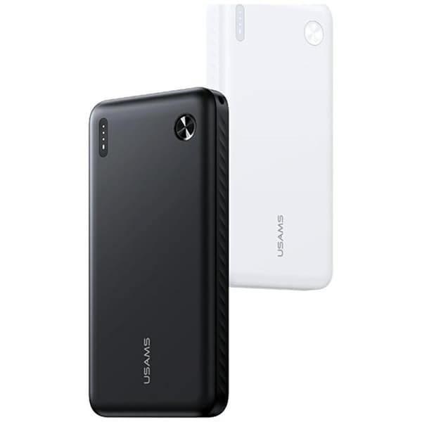 USAMS Powerbank 10000mAh 2xUSB-A 1xUSB-C PB83 Svart