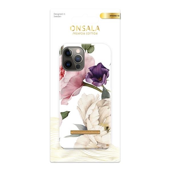 Onsala Mobilskal Soft till iPhone 13 - Rose Garden Rosa