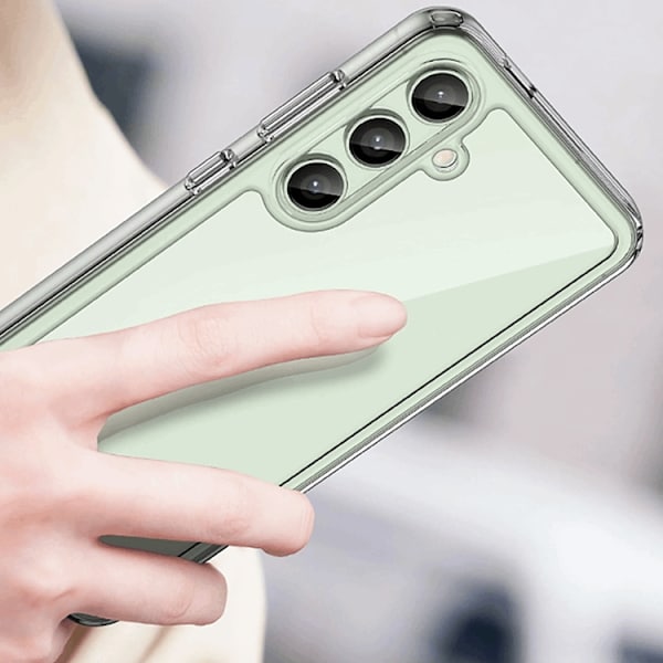 Mobilskal till Galaxy S24 FE Outer Space med Ram - Transparent Transparent