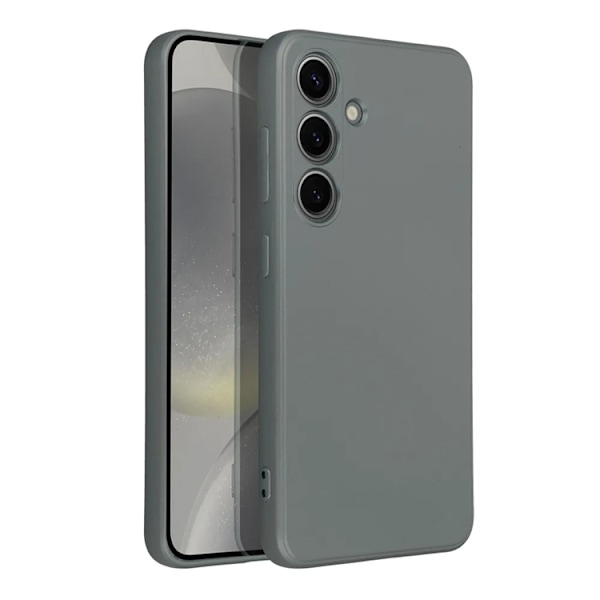 Telefontaske til Galaxy S24 FE Metallic - Grå Grå