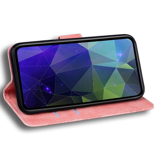 Plånboksfodral för Samsung Galaxy S26 Plus Konstläder - Rosa