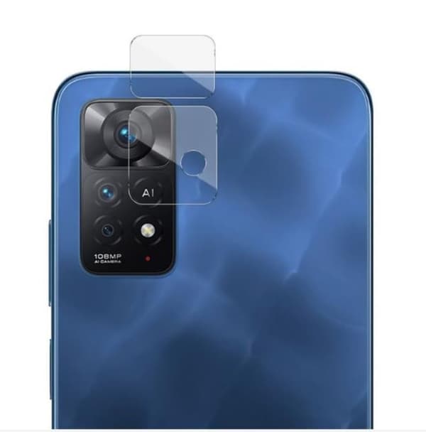 [1-PACK] Xiaomi Redmi Note 11 Pro 4G/5G Kameralinsskydd i Härdat glas Transparent