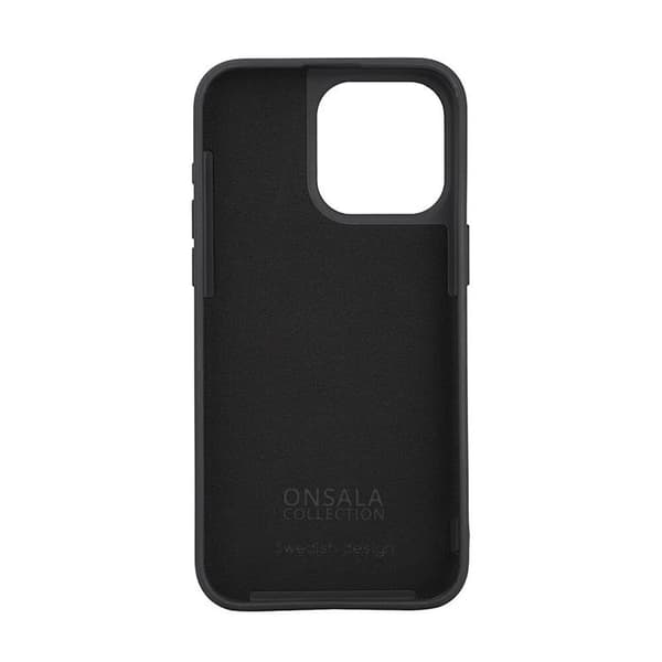 Onsala iPhone 15 Pro Max -puhelinkotelo Magsafe Silicone - Musta Black