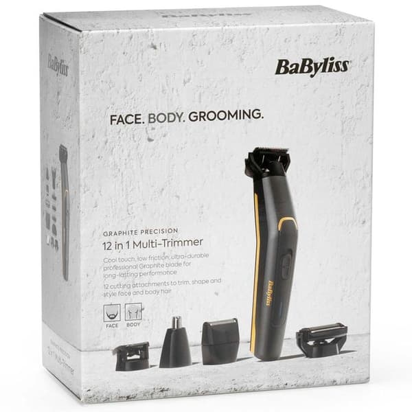 Babyliss 12in1 Multi Trimmer Precision MT987E - Grafit Svart