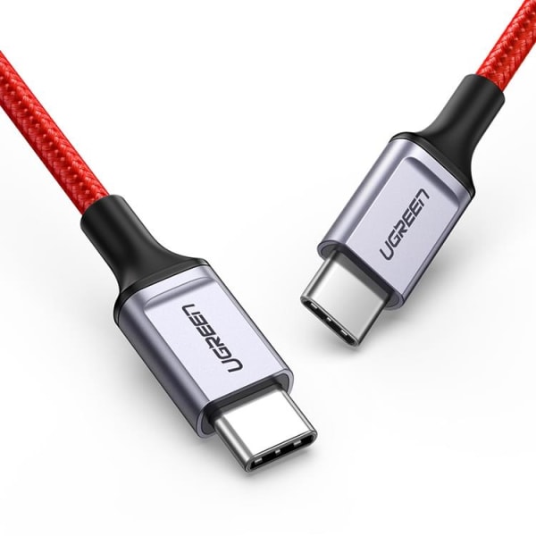 Ugreen USB-C/USB-C 2.0 US294 3A kaapeli 1 m - punainen