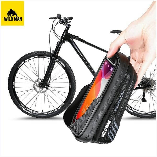 WILDMAN E12X Cykelramväska - Svart