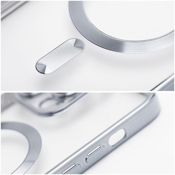 Galaxy S24 Plus Mobilskal Magsafe Electro - Silver