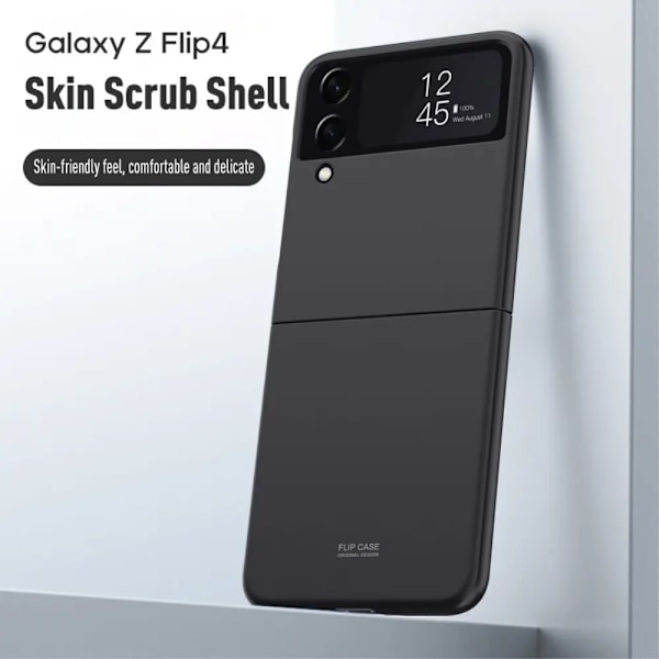 Galaxy Z Flip4 5G Mobilskal Rubberized - Svart Svart