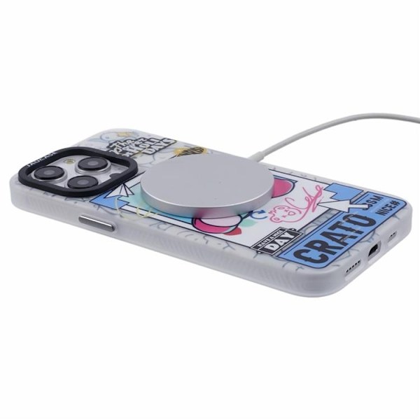 JAUCASE Mobilskal till iPhone 14 Pro Max MagSafe - Summer Bear Blå