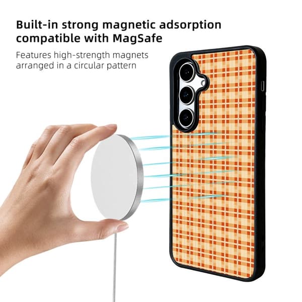 EYCASE Mobilskal för Samsung Galaxy S26 Plus Magnetiskt TPU + Akryl - Svart