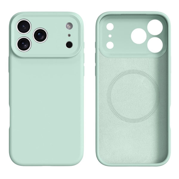 Mobilskal till iPhone 17 Pro Max MagSafe Precise Cutouts - Ljusgrön Grön