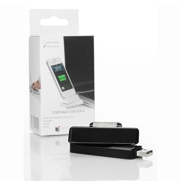 Izofs Portabel USB dock för iPhone (Vit) Vit
